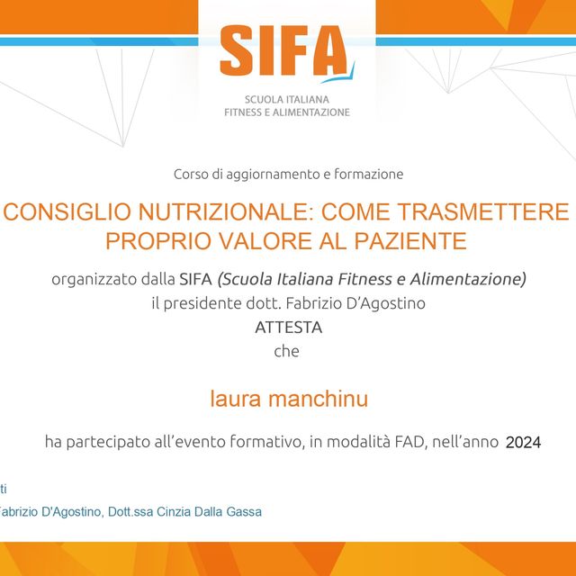 Ingrandire l'immagine: certificate 8