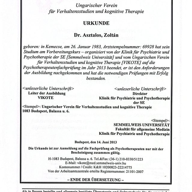 Bild vergrößern: certificate 1
