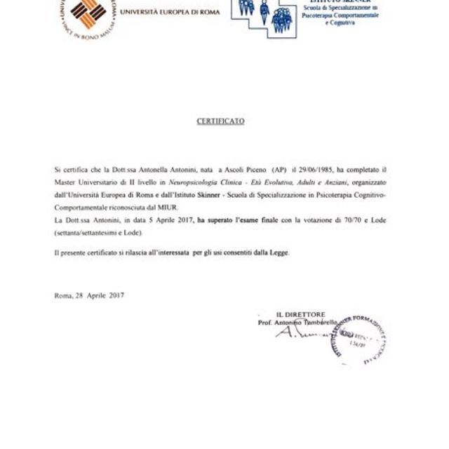 Ingrandire l'immagine: certificate 3