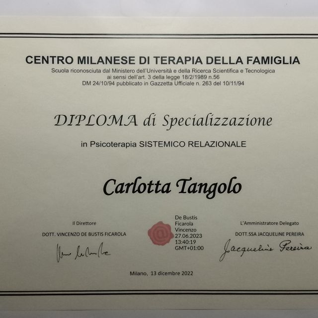 Ingrandire l'immagine: certificate 3