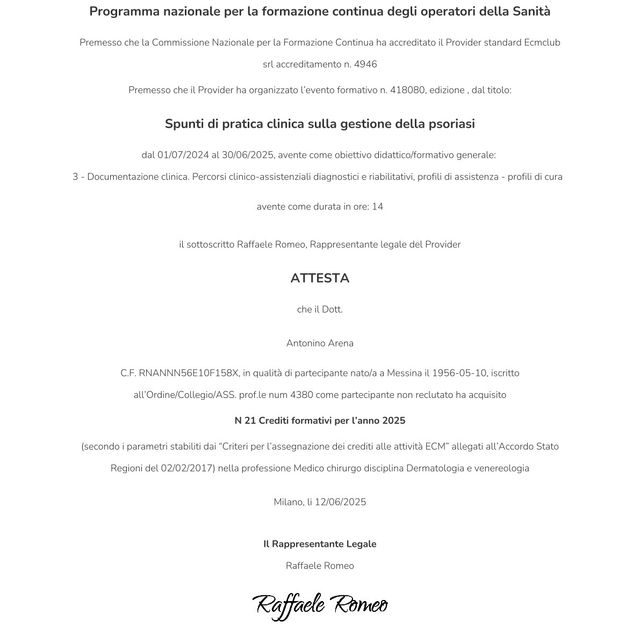 Ingrandire l'immagine: certificate 1