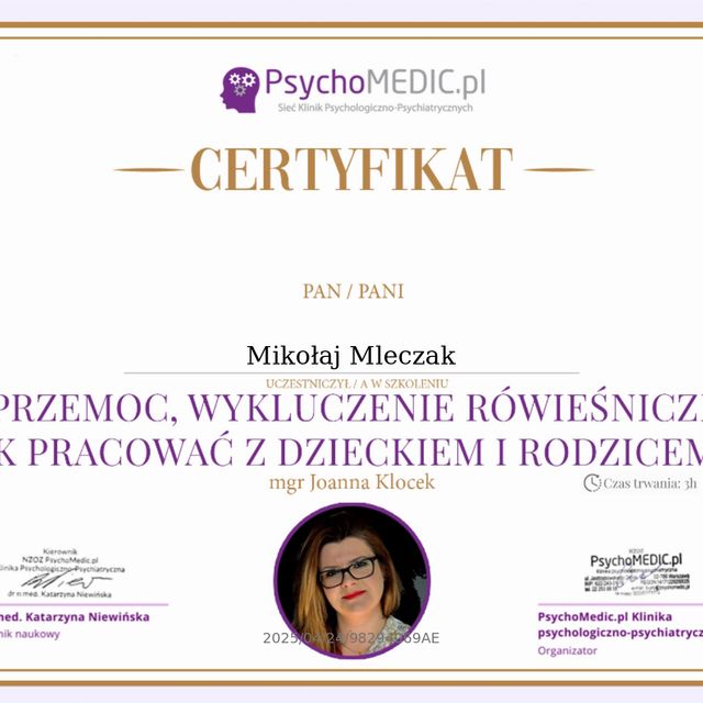Powiększ obraz: certificate 29