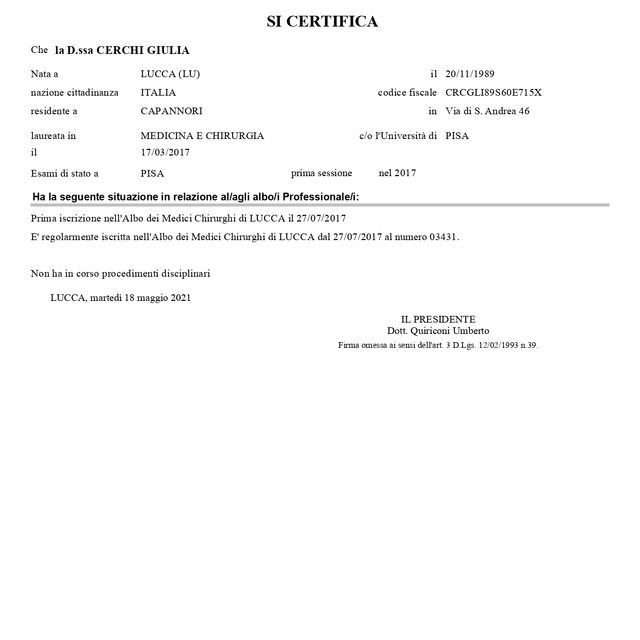 Ingrandire l'immagine: certificate 4