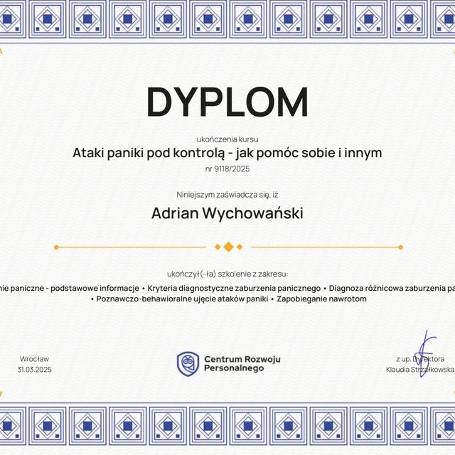 Powiększ obraz: certificate 55