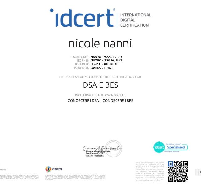 Ingrandire l'immagine: certificate 2