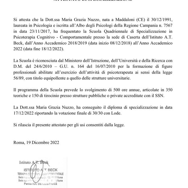 Ingrandire l'immagine: certificate 1