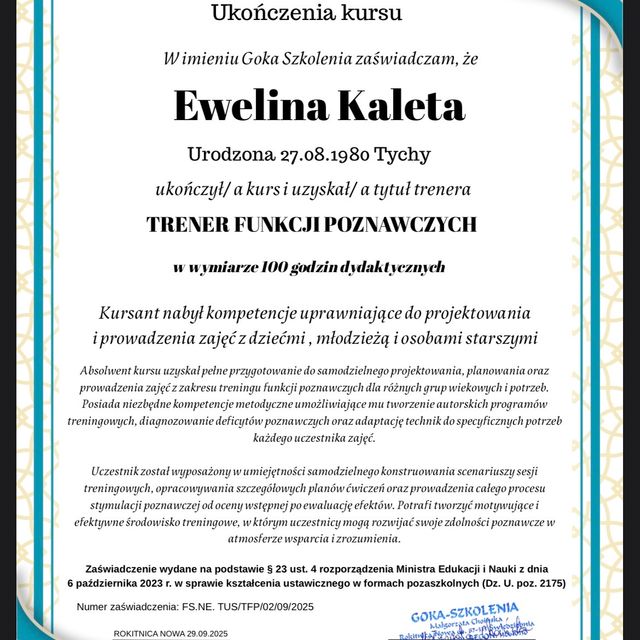 Powiększ obraz: certificate 16