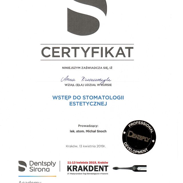 Powiększ obraz: certificate 15