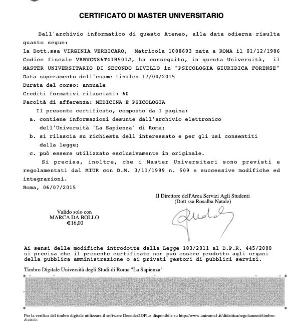 Ingrandire l'immagine: certificate 3