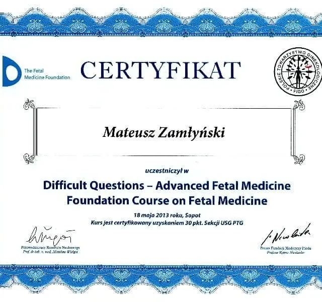 Powiększ obraz: certificate 20