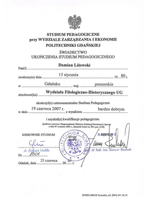 Powiększ obraz: certificate 12
