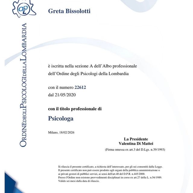Ingrandire l'immagine: certificate 1