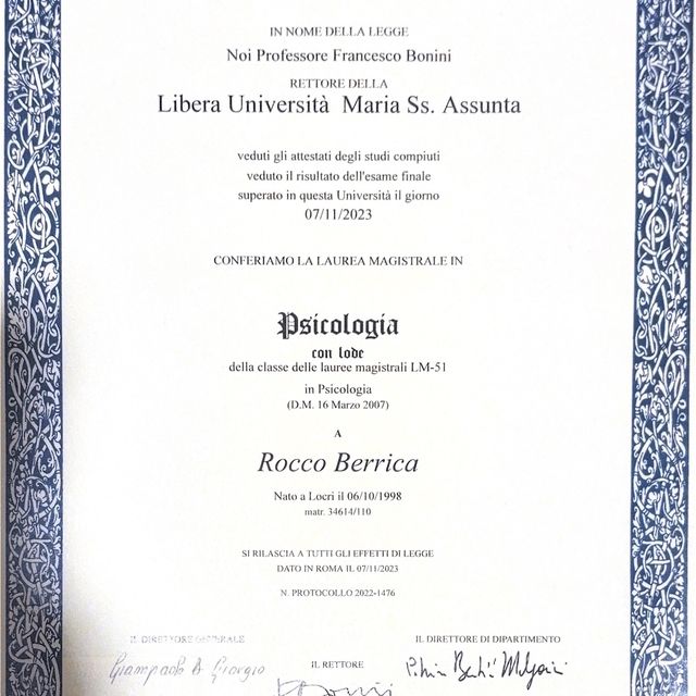 Ingrandire l'immagine: certificate 1