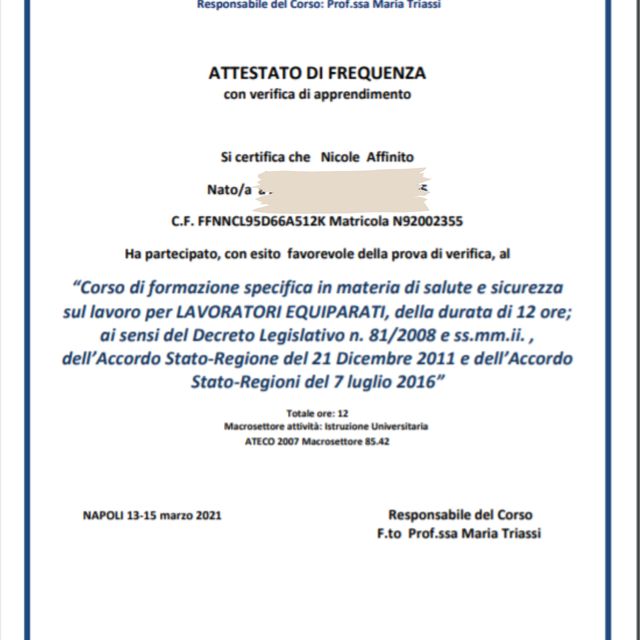 Ingrandire l'immagine: certificate 9