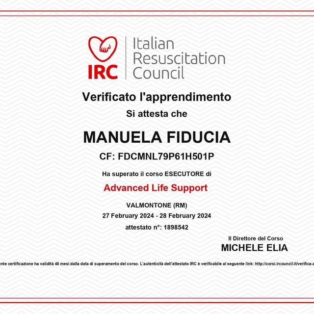 Ingrandire l'immagine: certificate 1