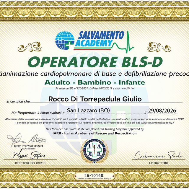 Ingrandire l'immagine: certificate 3