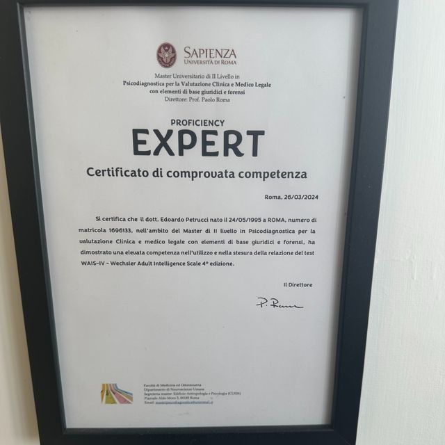 Ingrandire l'immagine: certificate 3