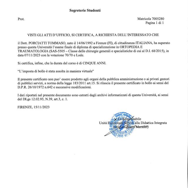 Ingrandire l'immagine: certificate 1