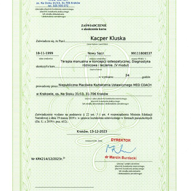 Powiększ obraz: certificate 5