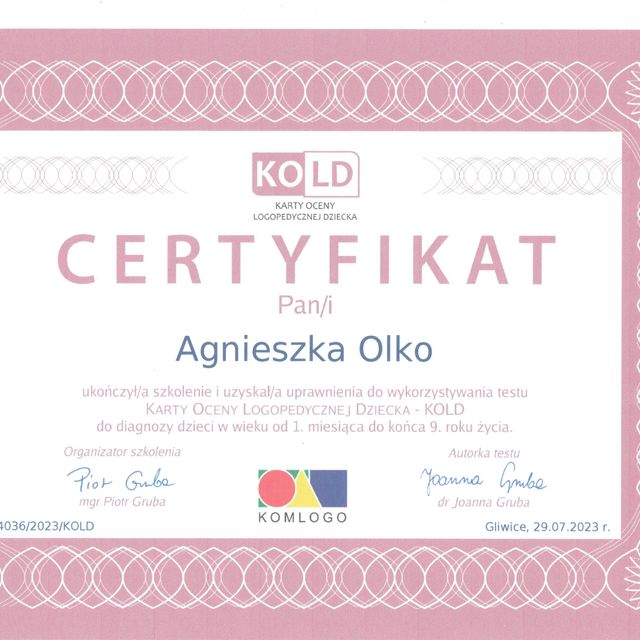 Powiększ obraz: certificate 12