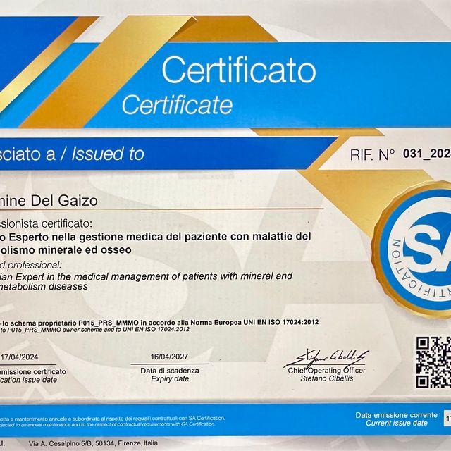 Ingrandire l'immagine: certificate 1