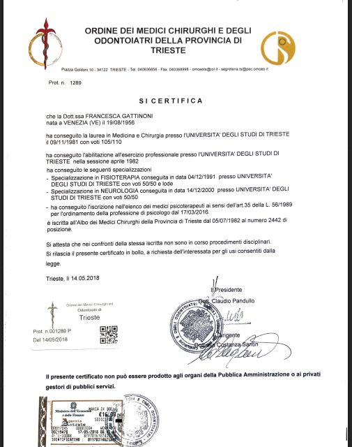 Ingrandire l'immagine: certificate 1