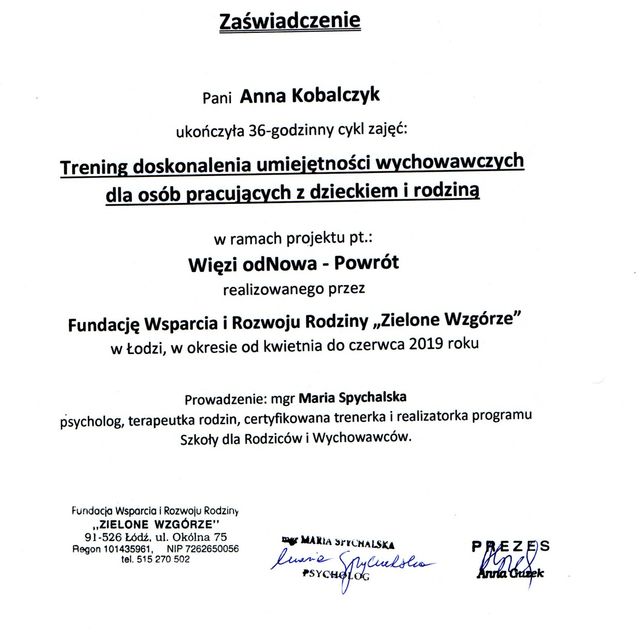 Powiększ obraz: certificate 8