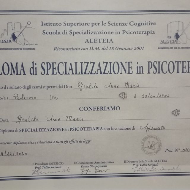 Ingrandire l'immagine: certificate 1