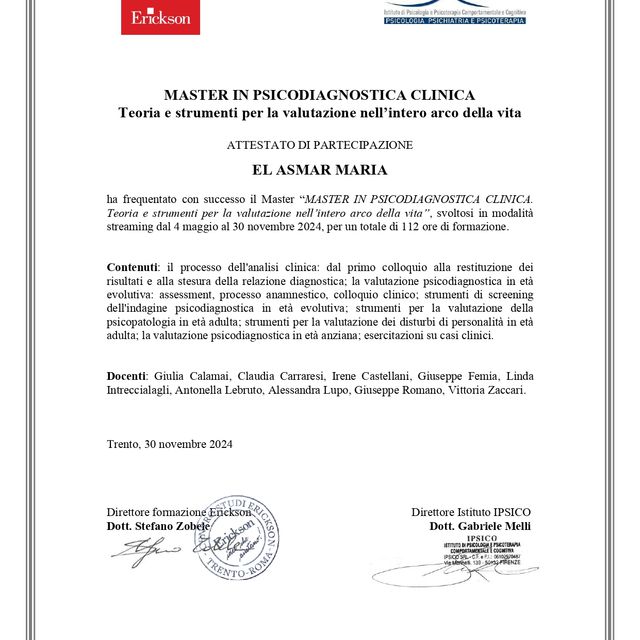 Ingrandire l'immagine: certificate 1