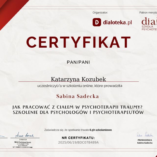 Powiększ obraz: certificate 8
