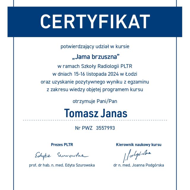 Powiększ obraz: certificate 10