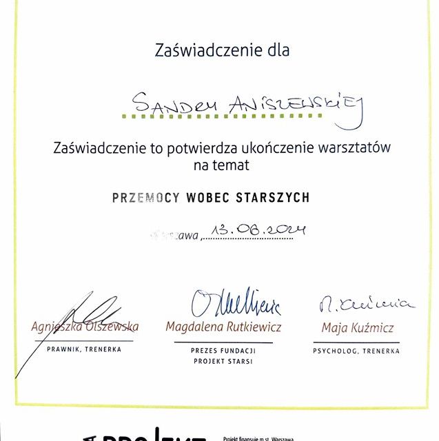 Powiększ obraz: certificate 1