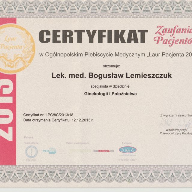 Powiększ obraz: certificate 10