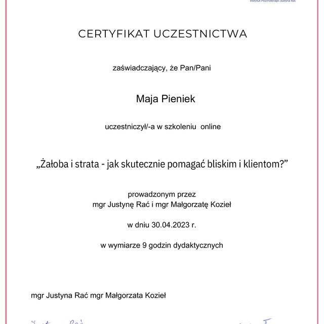 Powiększ obraz: certificate 11