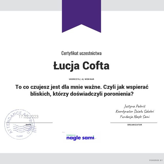 Powiększ obraz: certificate 13