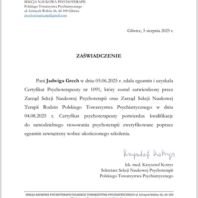 Powiększ obraz: certificate 1
