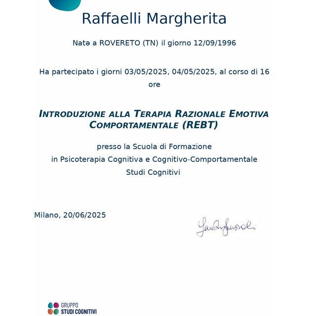 Ingrandire l'immagine: certificate 8