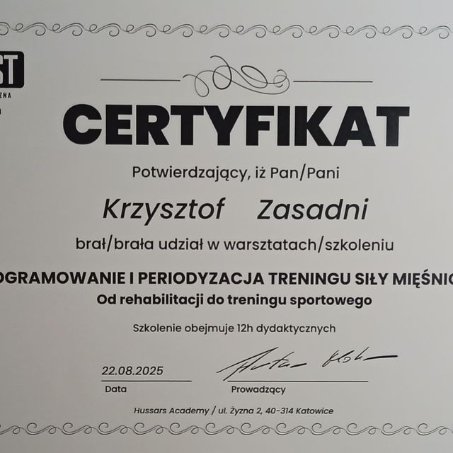 Powiększ obraz: certificate 9