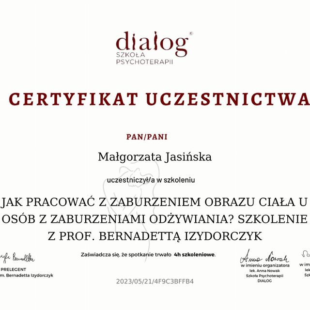 Powiększ obraz: certificate 66