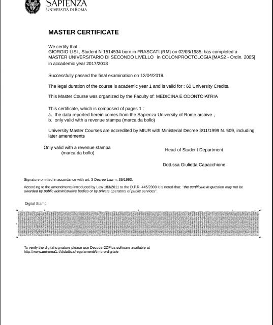 Ingrandire l'immagine: certificate 5