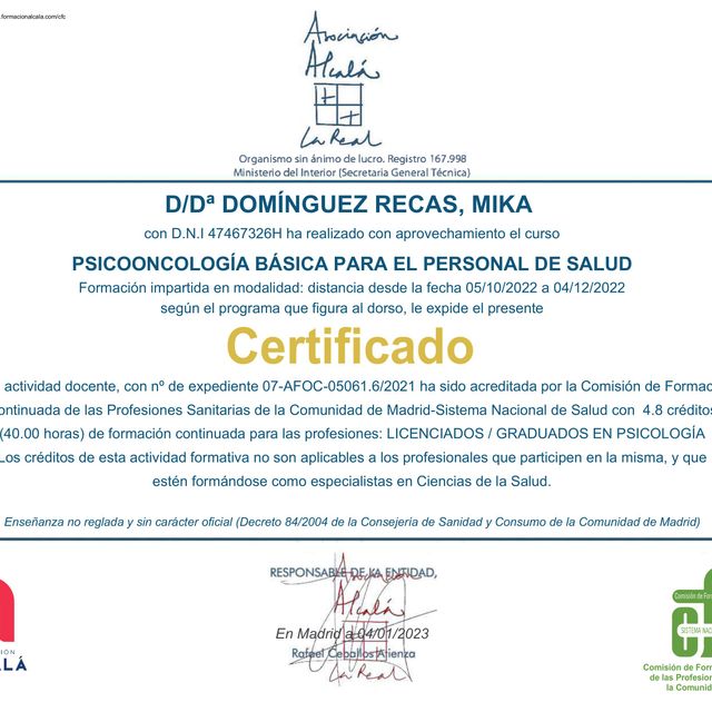 Acercar imagen: certificate 30