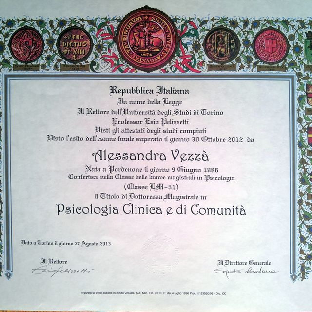 Ingrandire l'immagine: certificate 1