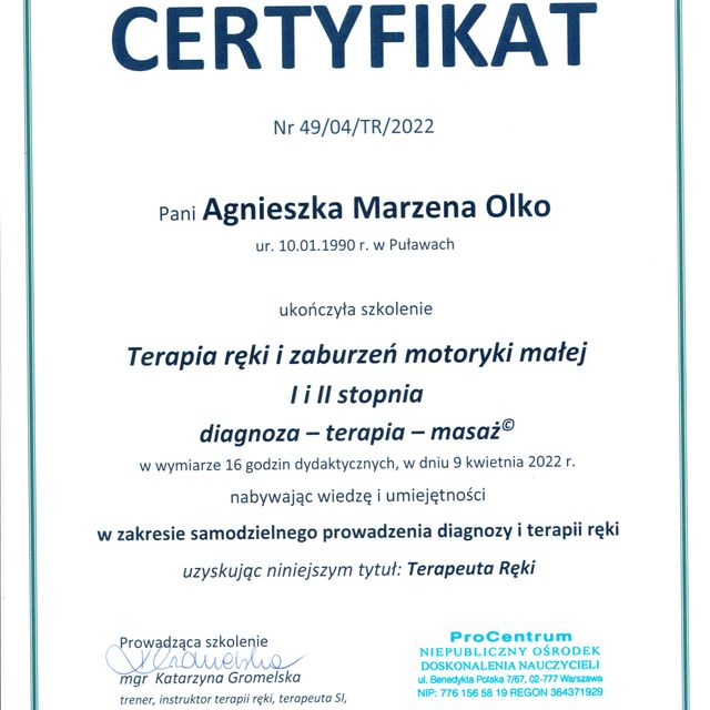 Powiększ obraz: certificate 9