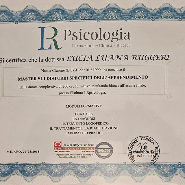 Ingrandire l'immagine: certificate 1
