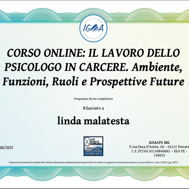 Ingrandire l'immagine: certificate 2