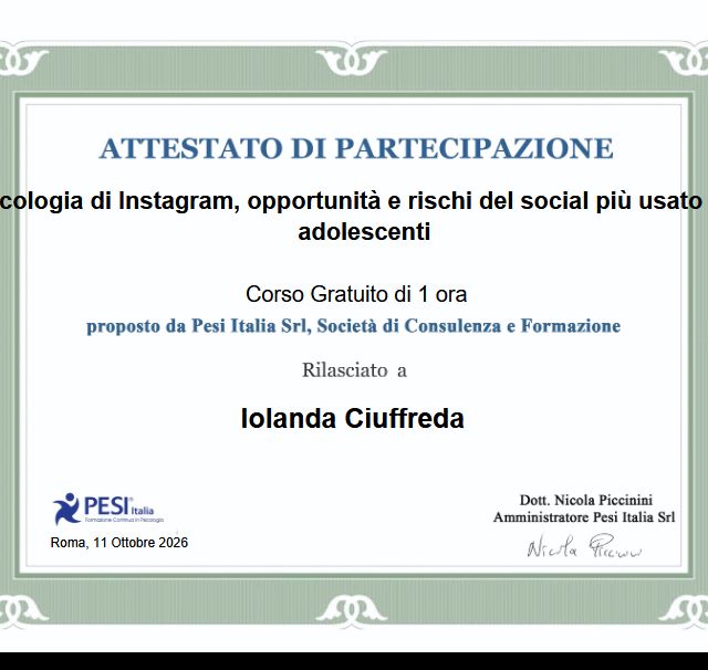 Ingrandire l'immagine: certificate 1