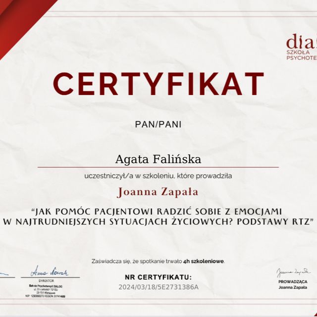 Powiększ obraz: certificate 21