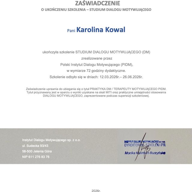 Powiększ obraz: certificate 3