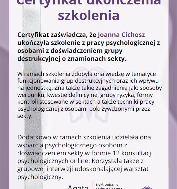 Powiększ obraz: certificate 3