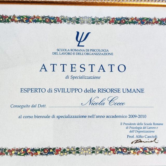 Ingrandire l'immagine: certificate 1